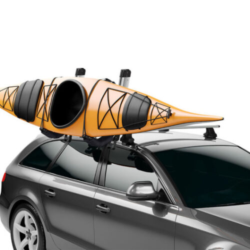 Thule Hullavator Pro Lift-Assist Kayak Rack - Black/Silver - Image 4