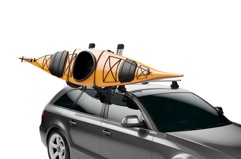 Thule Hullavator Pro Lift-Assist Kayak Rack - Black/Silver - Image 4