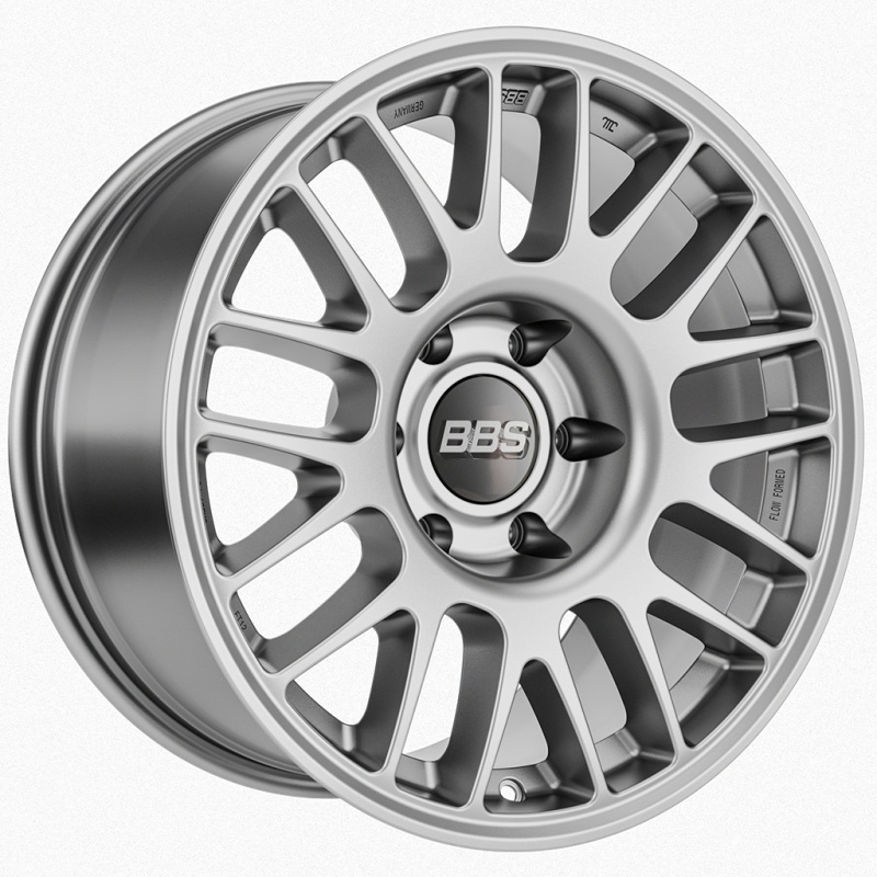 BBS TS-M 17x9in - 6x135 - 87.1 CB - ET0 - Satin Silver Wheel - Image 2