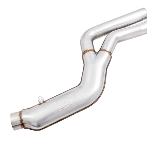 Alternative view of AWE Tuning 2020 Toyota Supra A90 Non-Resonated Touring Edition Exhaust - 5in Diamond Black Tips