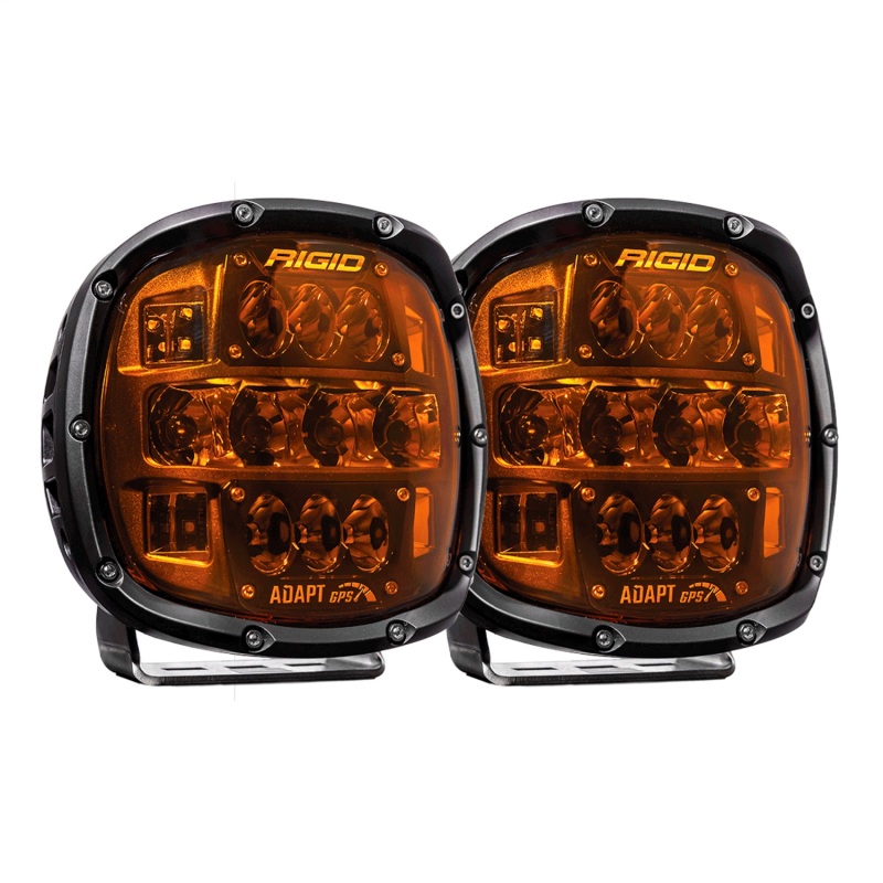 Rigid Industries Adapt XP w/ Amber PRO Lens (Pair) - Image 2