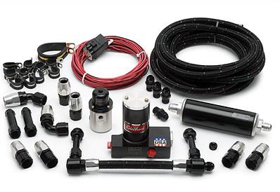 Alternative view of Russell Performance For Chevy LS & Chrysler 5.7L Hemi (Black/Silver)