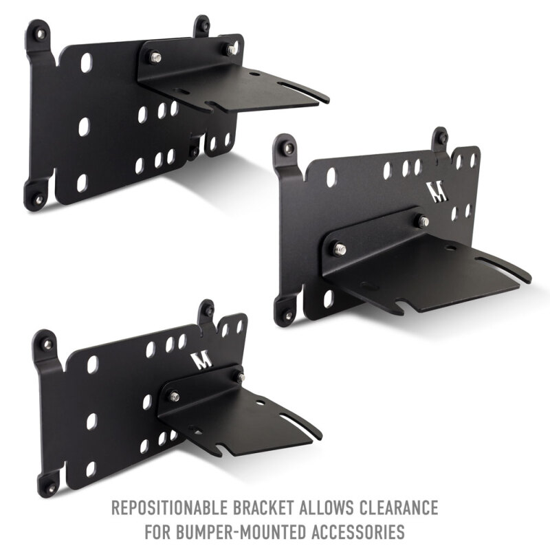 Mishimoto 2021+ Ford Bronco Modular Bumper License Plate Relocation - Image 5