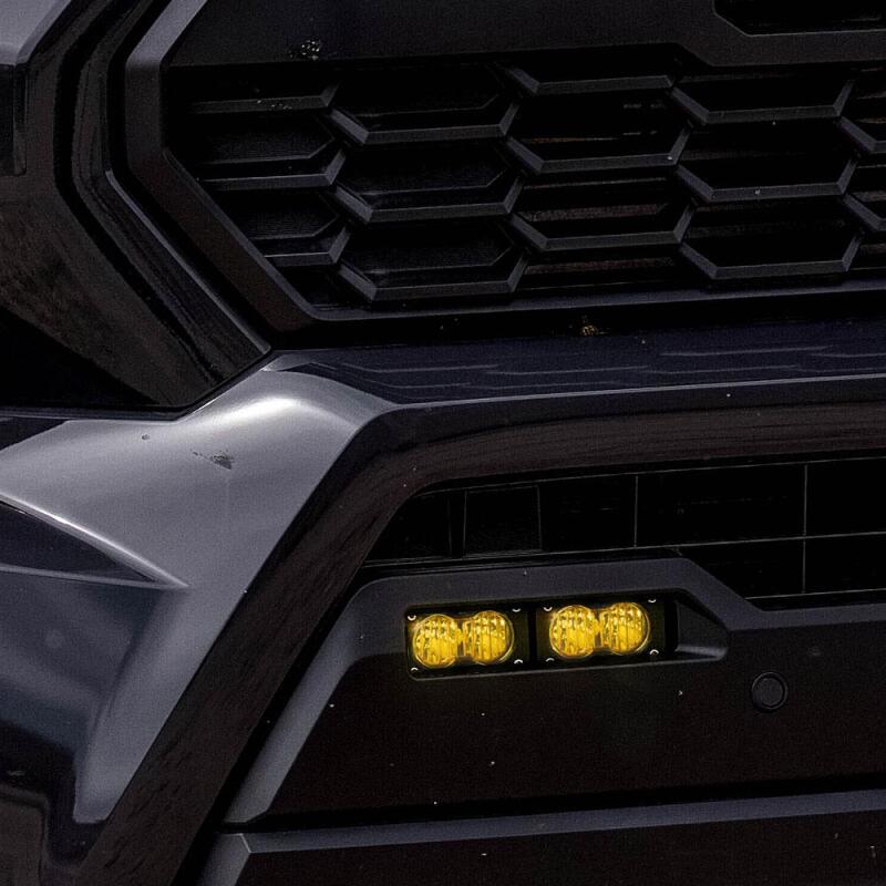 Baja Designs for 2024+ Toyota Tacoma S2 Sport Dual Fog Pocket Light Kit - Baja Amber - Image 2