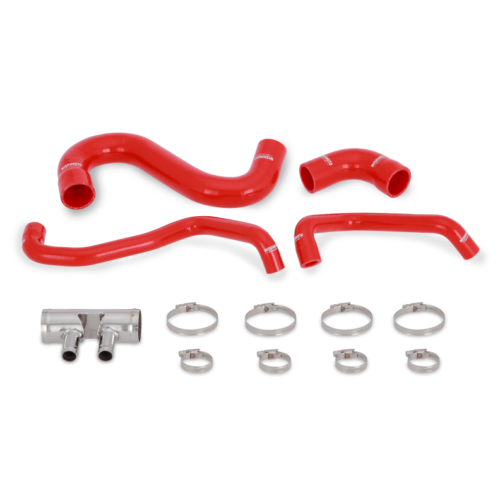 Mishimoto Radiator Hose - Red for 2015+ Ford Mustang GT Silicone Lower - Image 2