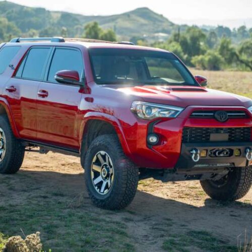 DV8 Offroad 14-24 Toyota 4Runner Centric Series Winch Front Bumper - Image 4
