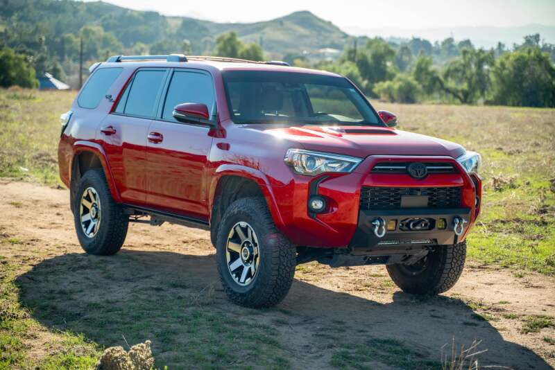 DV8 Offroad 14-24 Toyota 4Runner Centric Series Winch Front Bumper - Image 4