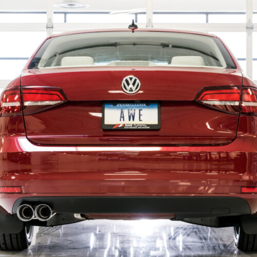 AWE Tuning Touring Edition Exhaust - Chrome Silver Tips for 09-14 Volkswagen Jetta Mk6 1.4T - Image 4