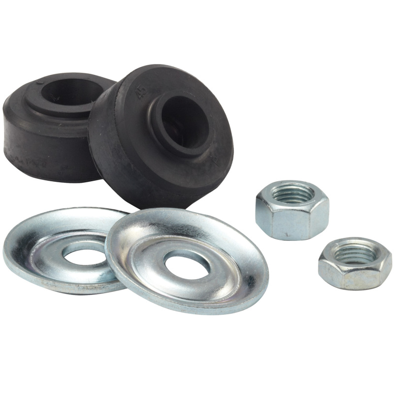 QA1 Stud Top Bushing Kit w/Jam Nuts - 5/8in & 7/8in Hole Bushings - Image 2
