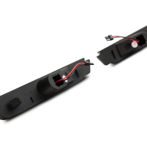 Raxiom for 2010-2015 Chevrolet Camaro Axial Series LED Front and Rear Side Markers- Smoked - Image 3