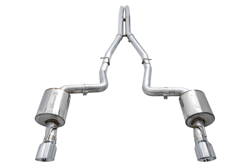 AWE Tuning Touring Edition Exhaust - Silver Tips for 2015+ Dodge Charger 6.4L/6.2L SC Non-Resonated - Image 5