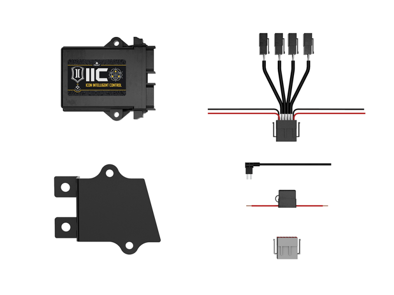 ICON 20-26 GM 2500/3500 HD IIC Install Kit - Image 6