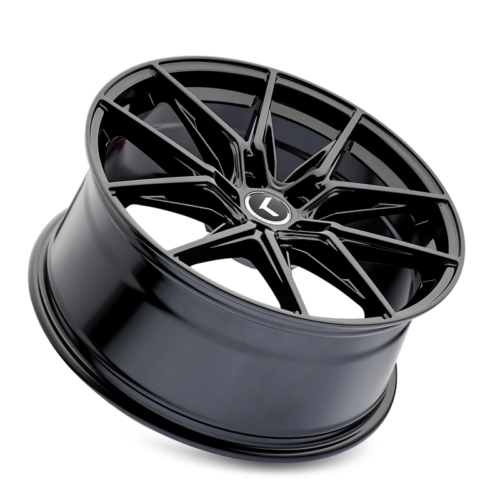 Kraze KR196 Evolve 20x9 / 5x114.3 BP / 35mm Offset / 72.62mm Hub Gloss Black Wheel - Image 2