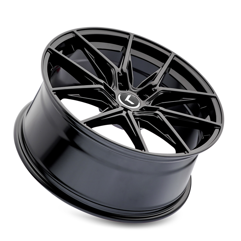 Kraze KR196 Evolve 20x9 / 5x114.3 BP / 35mm Offset / 72.62mm Hub Gloss Black Wheel - Image 2
