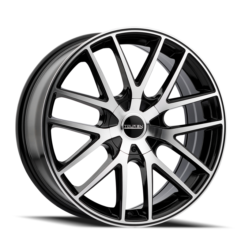 Touren 3260 TR60 17x7.5 / 5x100/114.3 BP / 42mm Offset / 72.62mm Hub Gloss Black Machined Wheel