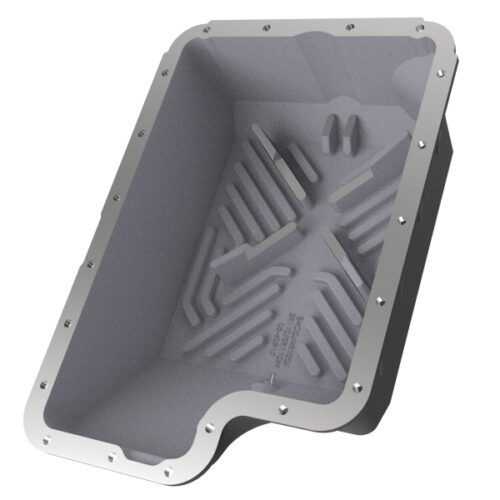 aFe Power Transmission Pan (Black); Ford Diesel Trucks 03-10 V8-6.0/6.4L (td) - Image 8