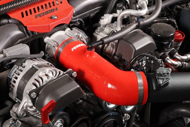 PERRIN 22-26 Subaru BRZ / Toyota GR86 Inlet Hose - Red - Image 9