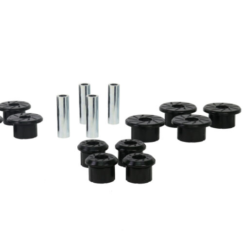 Whiteline 1999-2018 Chevrolet Silverado 1500 Spring - Eye Front/Rear And Shackle Bushing - Image 2