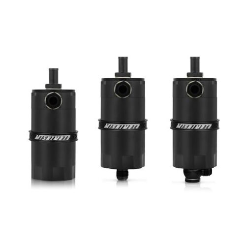 Mishimoto Universal Baffled Oil Catch Can - Black - Image 8