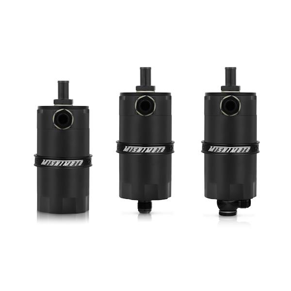 Mishimoto Universal Baffled Oil Catch Can - Black - Image 8