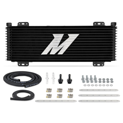 Mishimoto Universal Stacked Plate Trans Cooler 13 Row Black - Image 2