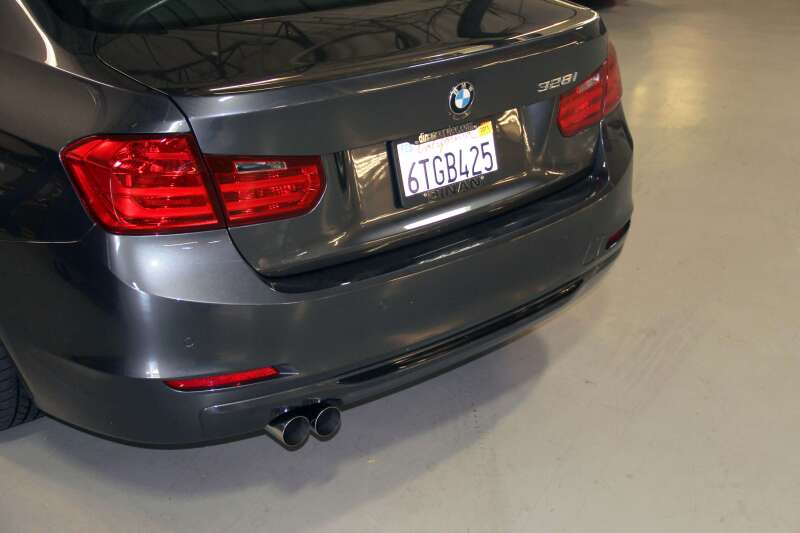 Dinan for 12-16 BMW 328i/428i (F30/F31/F32/F33) Free Flow Axleback Exhaust System - Black Tips - Image 2