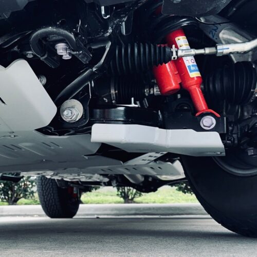 Rival 2024-Present Toyota Tacoma 4th Gen Aluminum Lower Controls Skid Plate - Image 4