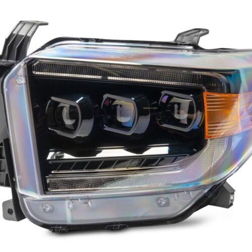Raxiom for 2014-2021 Toyota Tundra CXR Series LED Headlights- Black Housing- Clear Lens