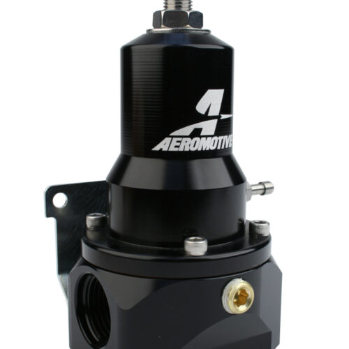 Aeromotive Regulator - 30-120 PSI - .500 Valve - 2x AN-10 Inlets / AN-10 Bypass - Image 2