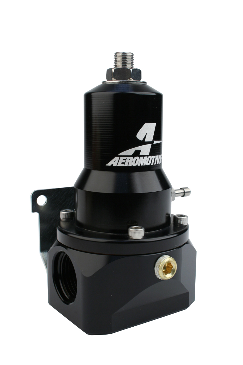 Aeromotive Regulator - 30-120 PSI - .500 Valve - 2x AN-10 Inlets / AN-10 Bypass - Image 2