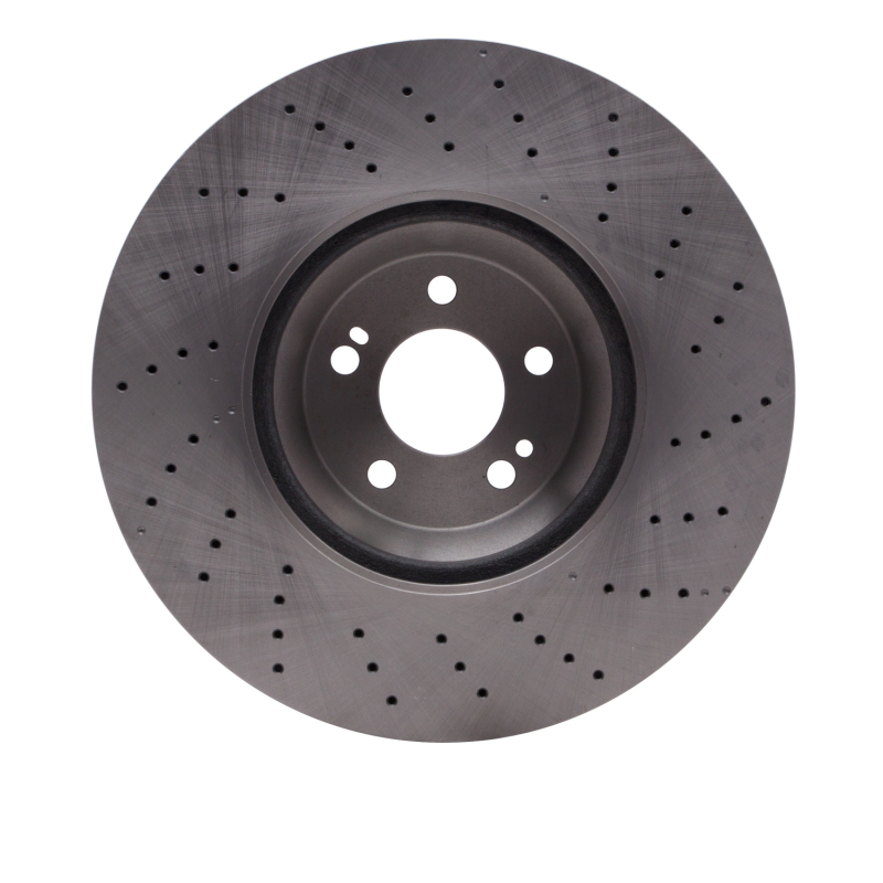 DFC 14-21 Mercedes-Benz S400 (Canada & Mexico) Front Drilled Brake Rotor - Image 4