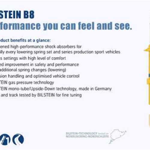 Bilstein 5100 Series for 2014 Ford F-150 2WD Rear Shock Absorber 0-1in Lift