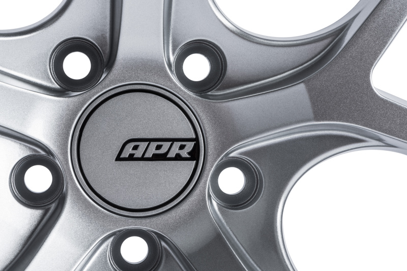 APR A01 Flow Formed - 19x8.5 - 5x112 - ET45 - 66.5mm Center Bore - Hyper Silver Wheel - Image 4