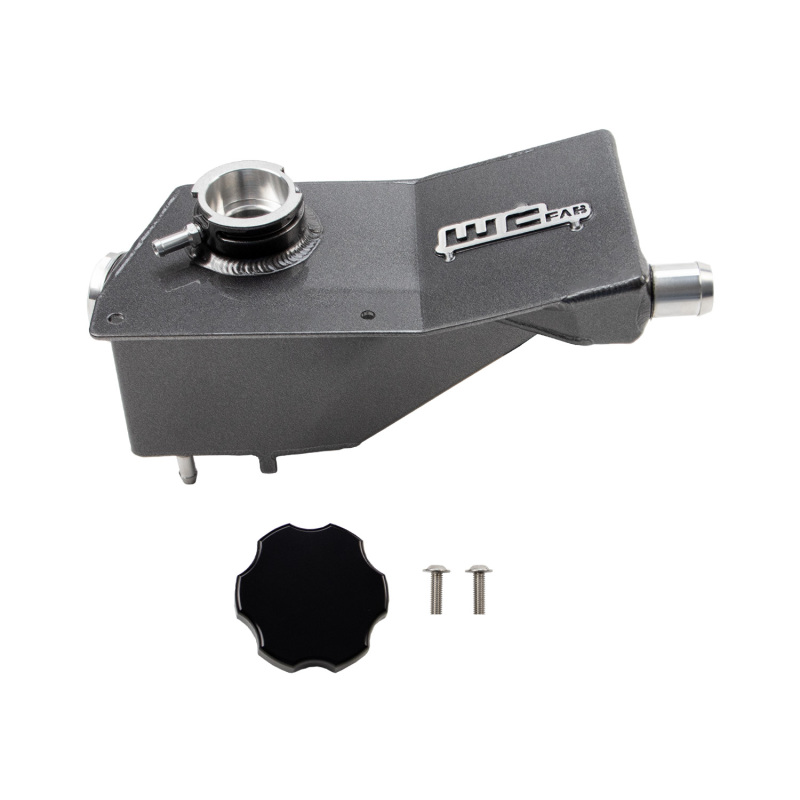 Wehrli 17-24 6.7L Power Stroke Secondary Coolant Tank Kit - Flat Black