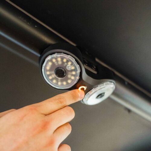 KC HiLiTES Dual Cyclone Dome Light Mount for Roll Cages - Image 2