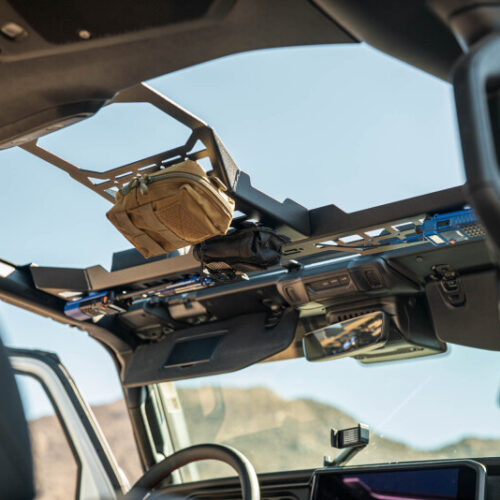 DV8 Offroad 2018-2025 Jeep Wrangler & Gladiator Overhead Molle Panel - Image 3