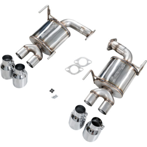 AWE Tuning Touring Edition Axle-Back Exhaust - Chrome Silver Tips for 22-25 Subaru VB WRX - Image 6