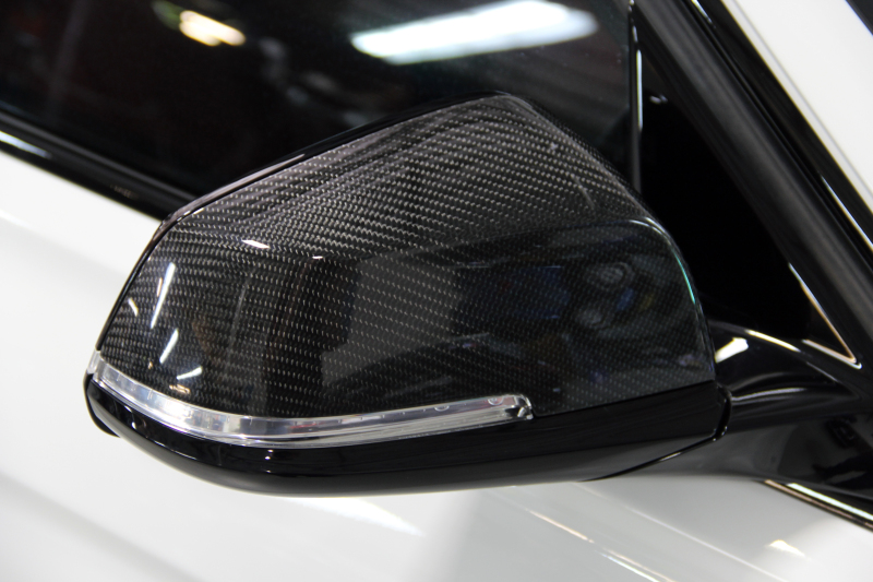 Dinan for 12-21 BMW 2/3/4-Series (F22/F30/F31/F32/F33/F34/F36/F45/F46) Carbon Fiber Mirror Cover Set - Image 4