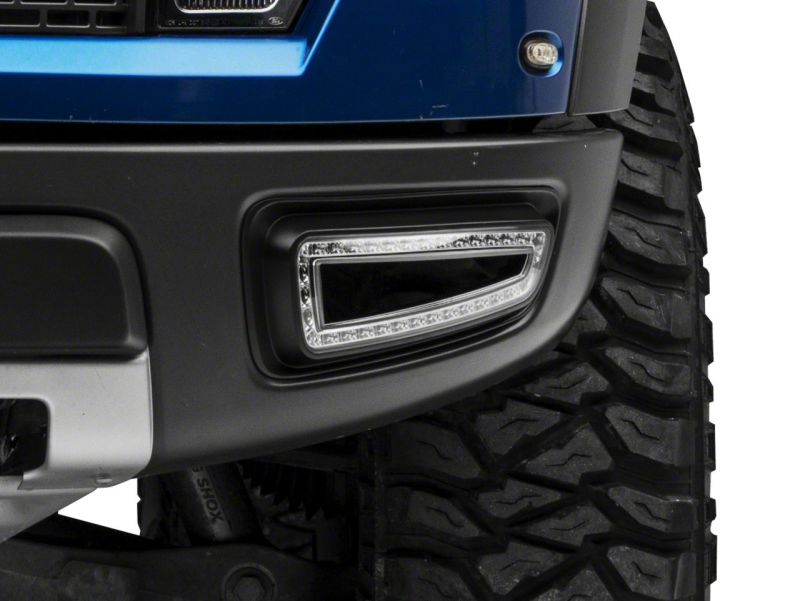 Raxiom for 2010-2014 Ford F-150 Raptor Axial Series LED DRL Fog Lights - Image 6