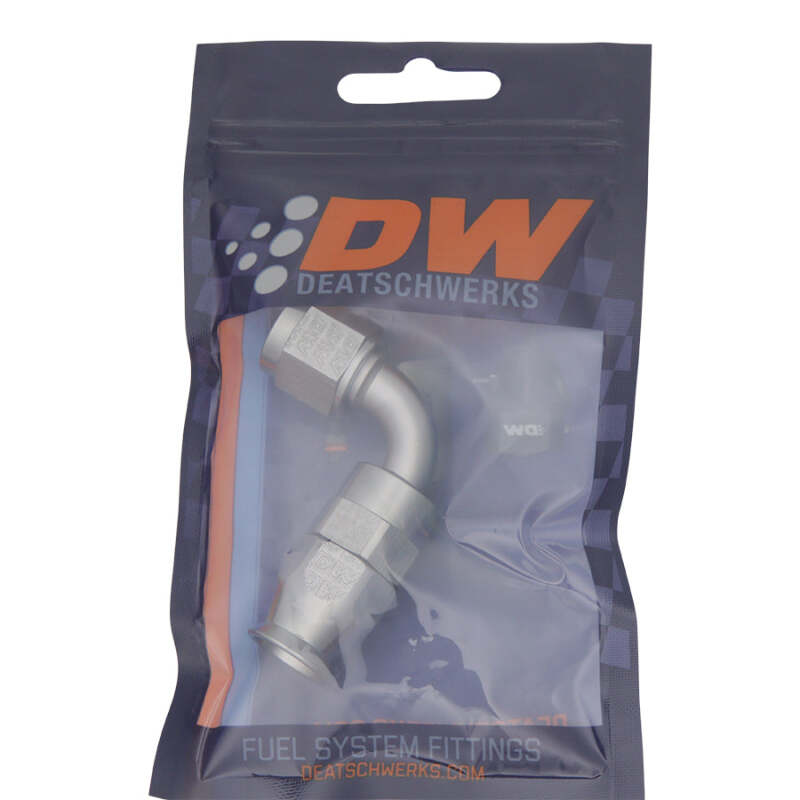 DeatschWerks 6AN Female Swivel 90-Degree Hose End PTFE (Incl. 1 Olive Insert) - Image 7