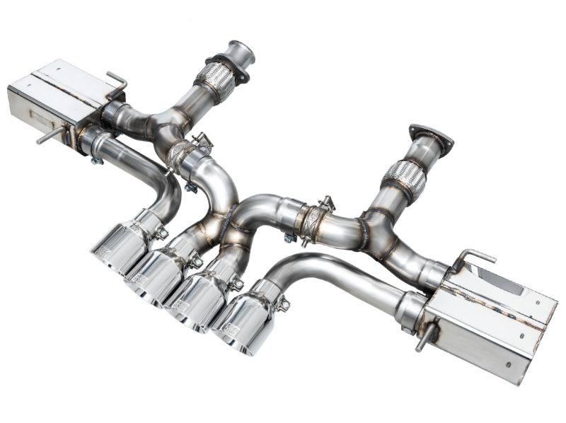 AWE Tuning SwitchPath Exhaust System - Chrome Silver Tips for 23-25 Chevrolet C8 Corvette Z06 5.5L