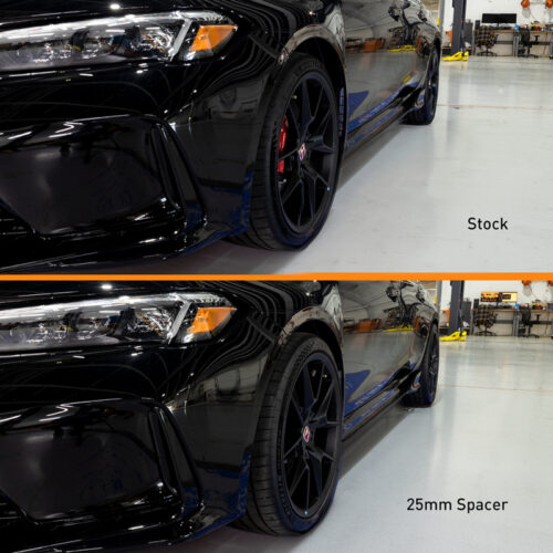 Alternative view of Mishimoto Wheel Spacers - 5x120 - 64.1 CB - M14 x1.5 - 20mm - BK