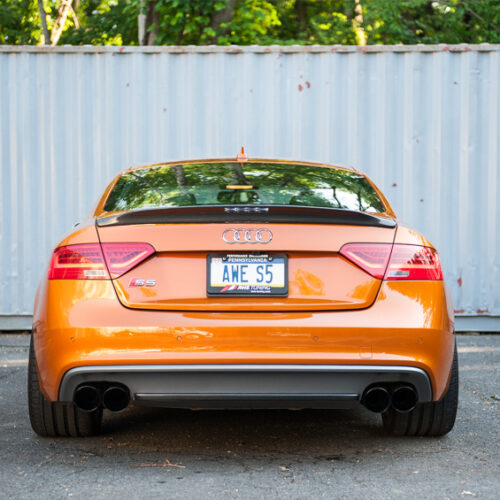 AWE Tuning Touring Edition Exhaust System - Diamond Black Tips (102mm) for Audi B8.5 S5 3.0T - Image 3