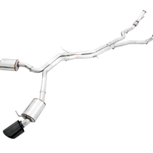 AWE Tuning Touring Edition Exhaust - RS-Style Diamond Black Tips for Audi B9.5 RS 5 Coupe Non-Resonated