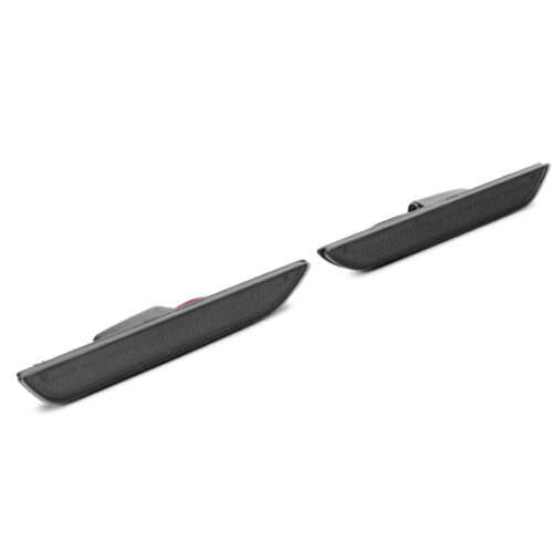 Raxiom for 2015-2022 Ford Mustang Axial Series LED Side Marker Lights Rear (Smoked) - Image 5