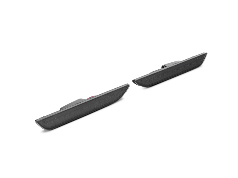 Raxiom for 2015-2022 Ford Mustang Axial Series LED Side Marker Lights Rear (Smoked) - Image 5