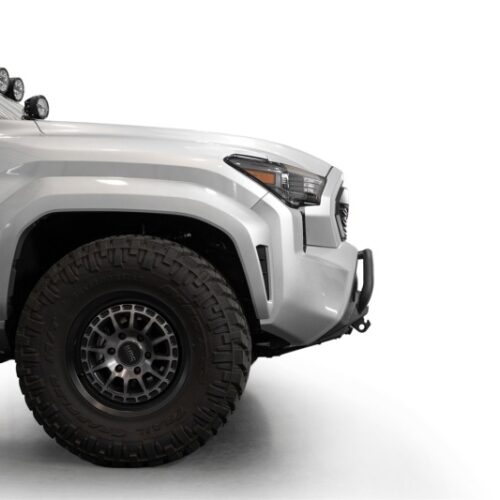 Alternative view of Addictive Desert Designs for 2024+ Toyota Tacoma Stealth Center Mount Winch Front Bumper w/ Top Hoop