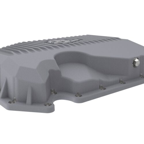 aFe Power 05-19 VW 1.8L/2.0L w/o Oil Sensor Engine Oil Pan Raw POWER Street Series w/ Machined Fins - Image 6