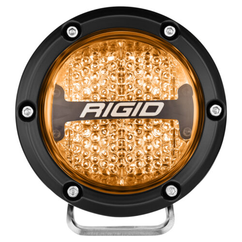Alternative view of Rigid Industries 360-Series 4in LED Off-Road Diffused Beam - RGBW Backlight (Pair)