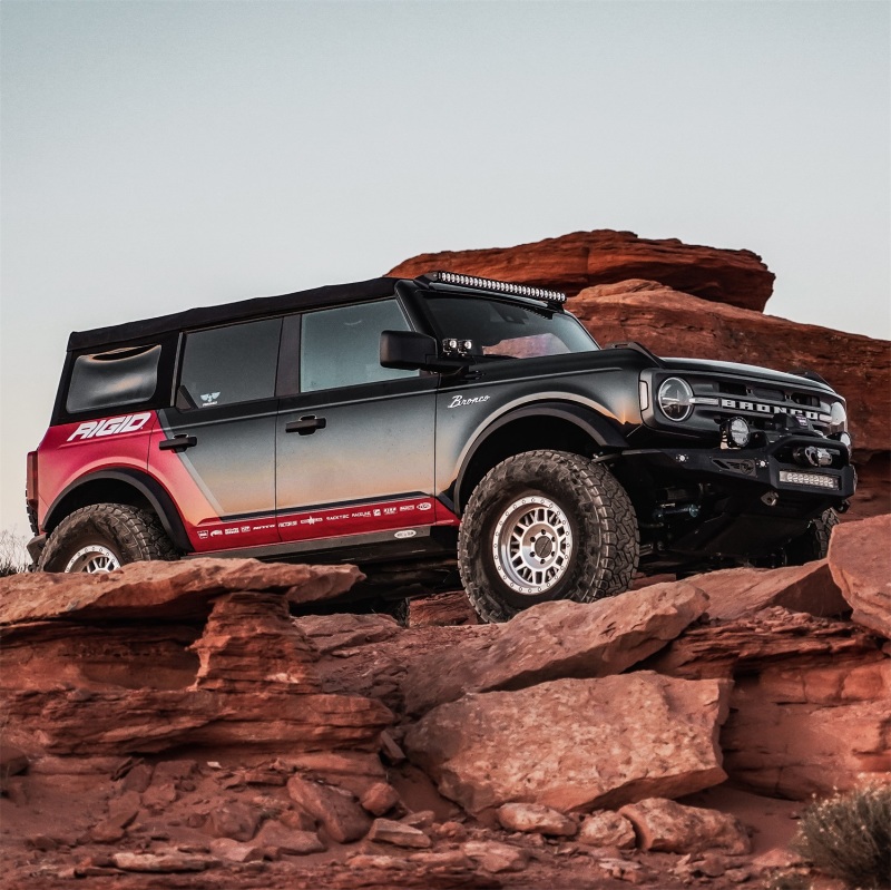 Rigid Industries Revolve 40in Bar w/Amber Trim Ring - Image 8